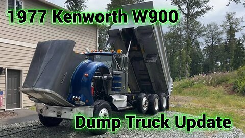 1977 Kenworth W900 Dump Truck Rebuild Update!!! Lets find out why is has so much blow by. Episode 2.