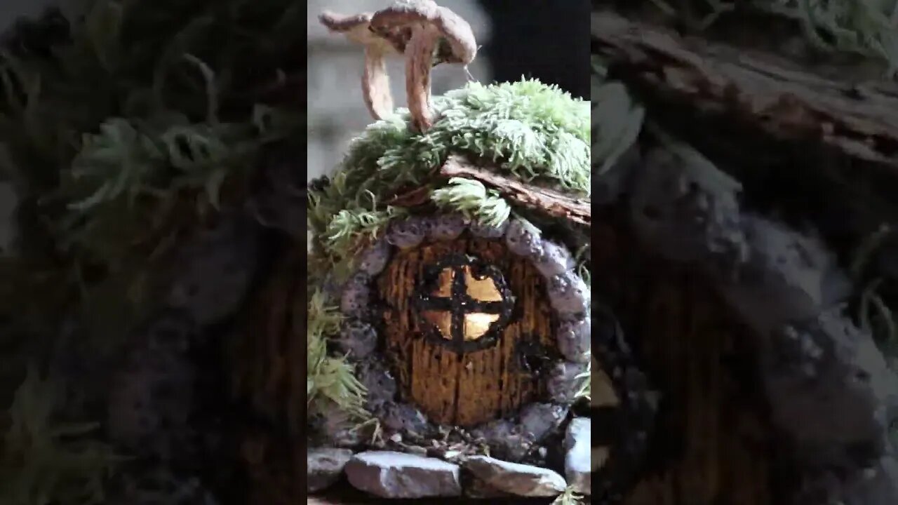 🌿 Miniature Hobbit Home EarthCraft 🌿