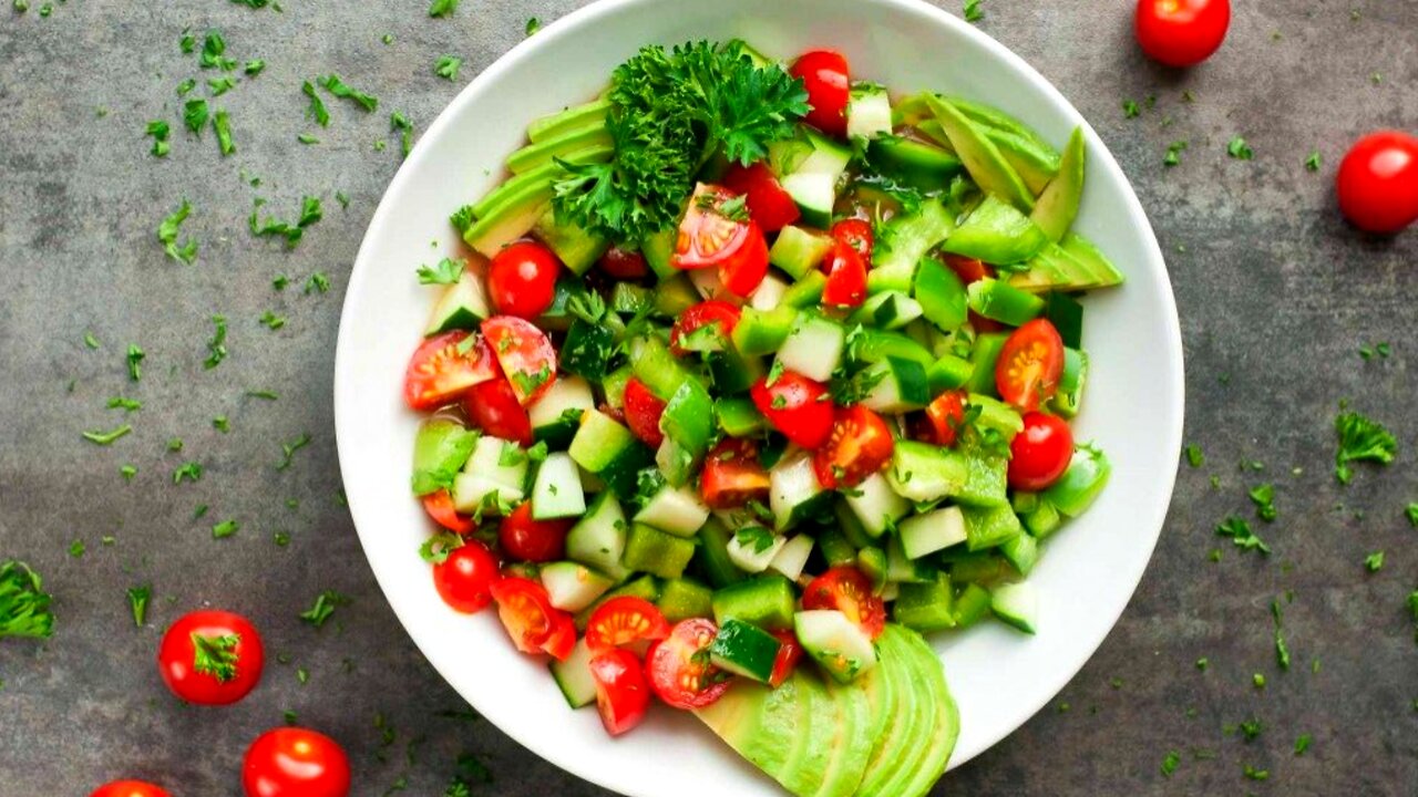 High Protein Vegetable Salad 🥗