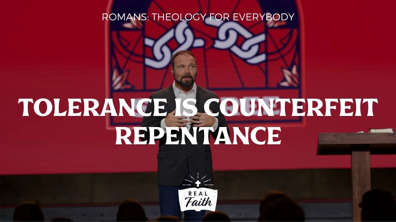 Tolerance is Counterfeit Repentance