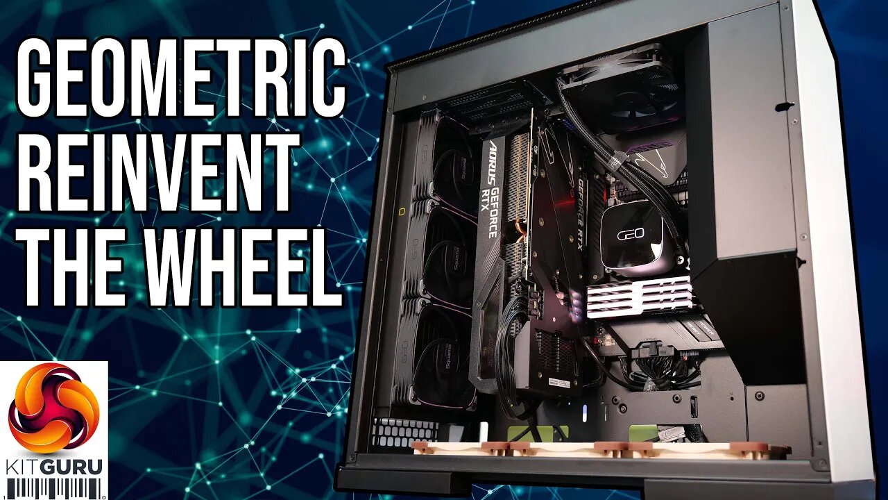 Geometric Future Model 8 CowBoy - vertical mount your GPU!