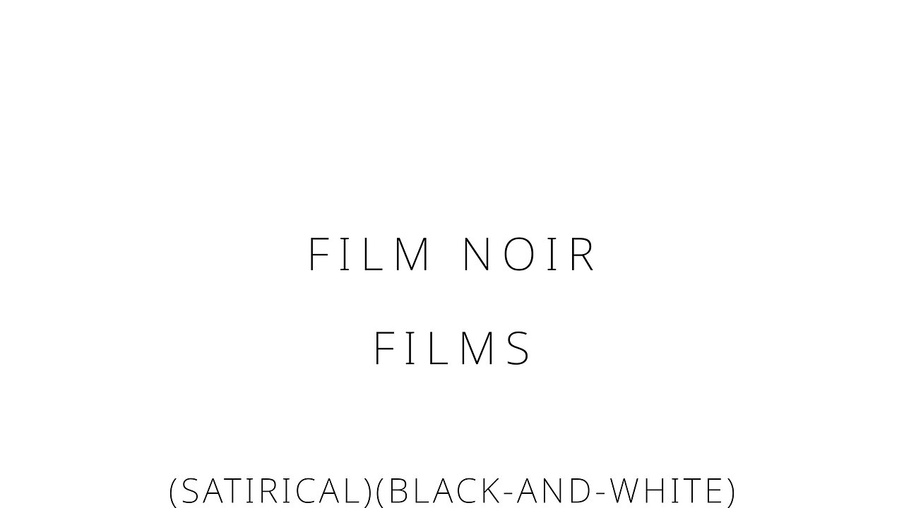 Film noir films