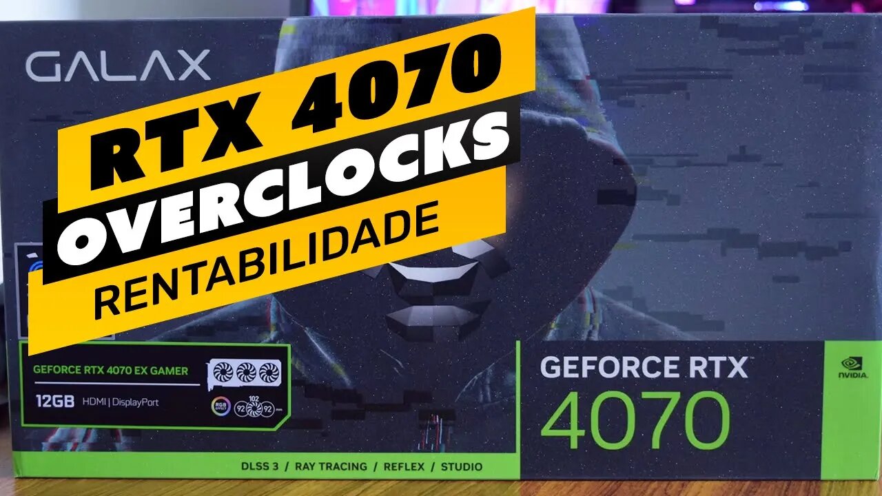 ⛏️🤑 NVIDIA RTX 4070 - RENTABILIDADE E OVERCLOCKS | ETC | ERG | RVN | KAS | RXD | NEXA