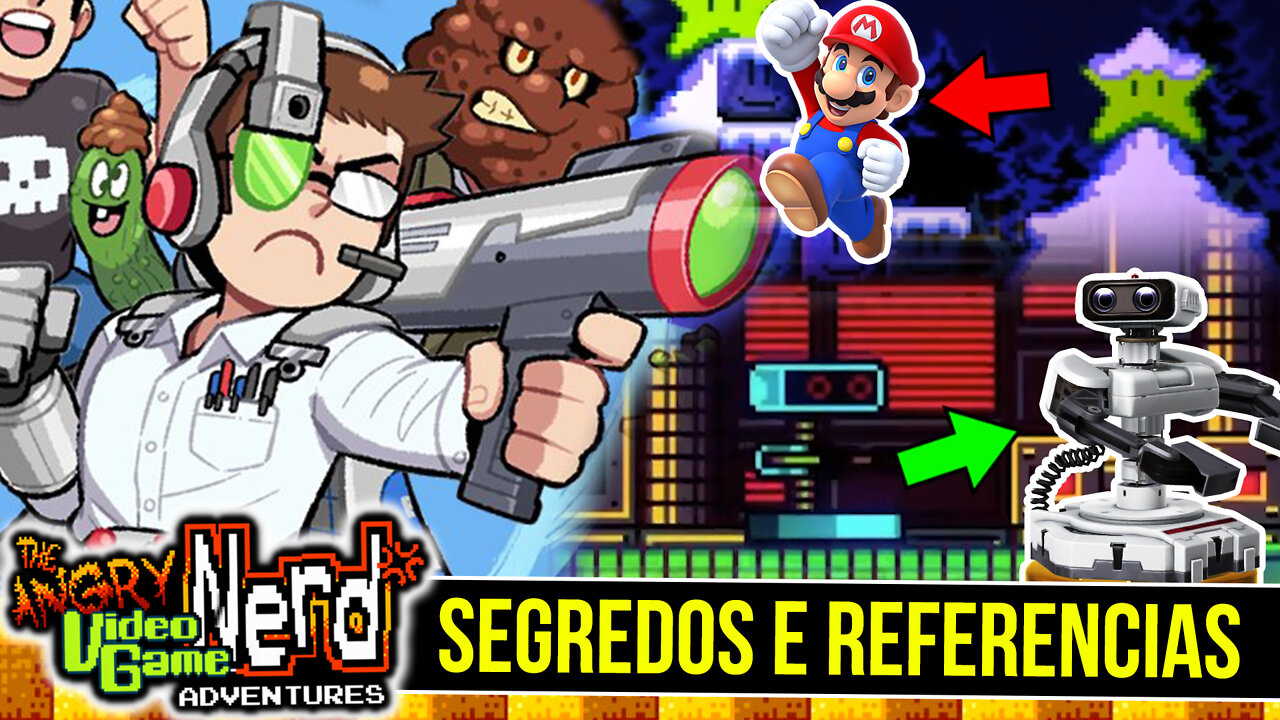 AVGN - Jogo de Youtuber com 100 Referencias