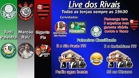 Live dos Rivais - Essa Live promete, não vai faltar zoação