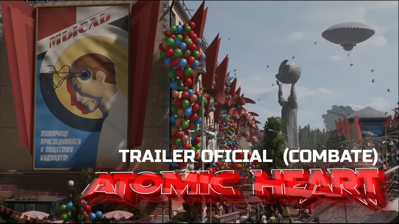 Atomic Heart - Trailer oficial de combate 4K (2022)