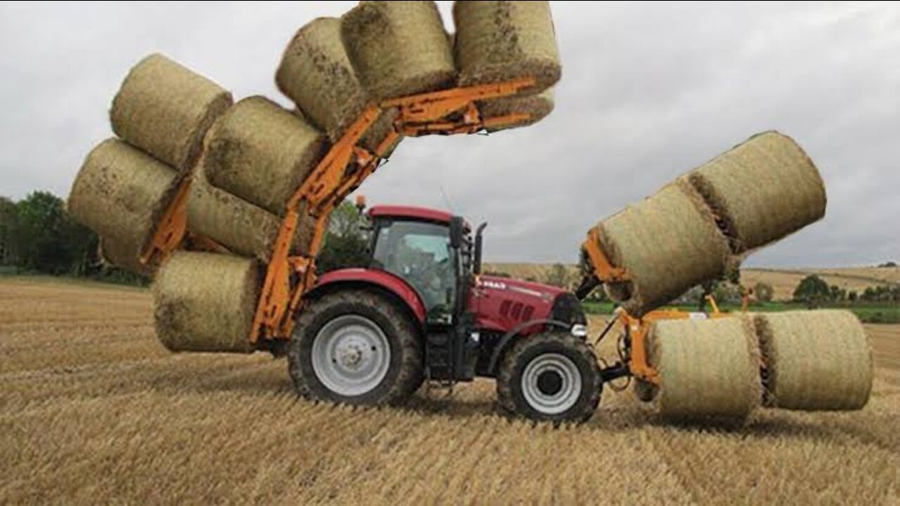 World's Most Advanced Rice Harvesting Machine On Work