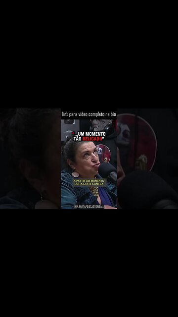 “NÃO TEM PRA ONDE CORRER…” com Grace Gianoukas | Planeta Podcast #shorts