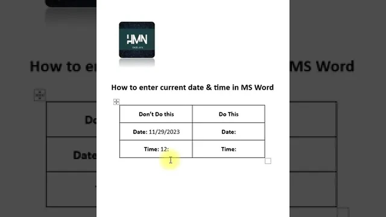 "📅Mastering Time Travel in MS Word!⏰How to Enter the Current Date & Time with a Click!🚀 #WordWizard"