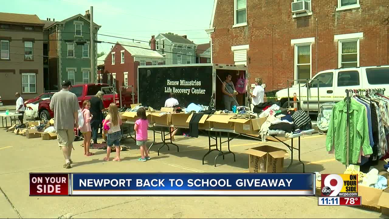 Newport back to school event