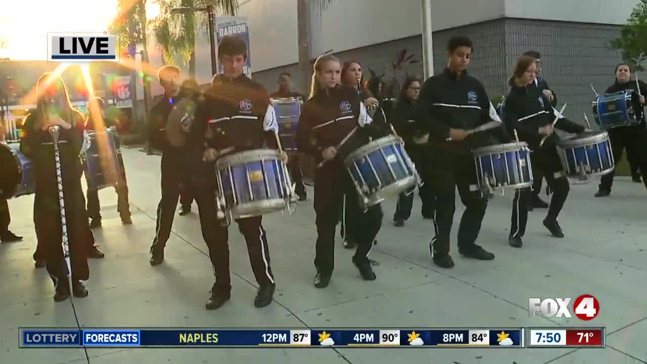 Game of the Week preview: Barron Collier drumline shows off their moves