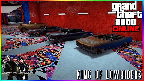 Greatest Lowrider garage in all of GTA Online | GTA V Online 30+ Lowriders