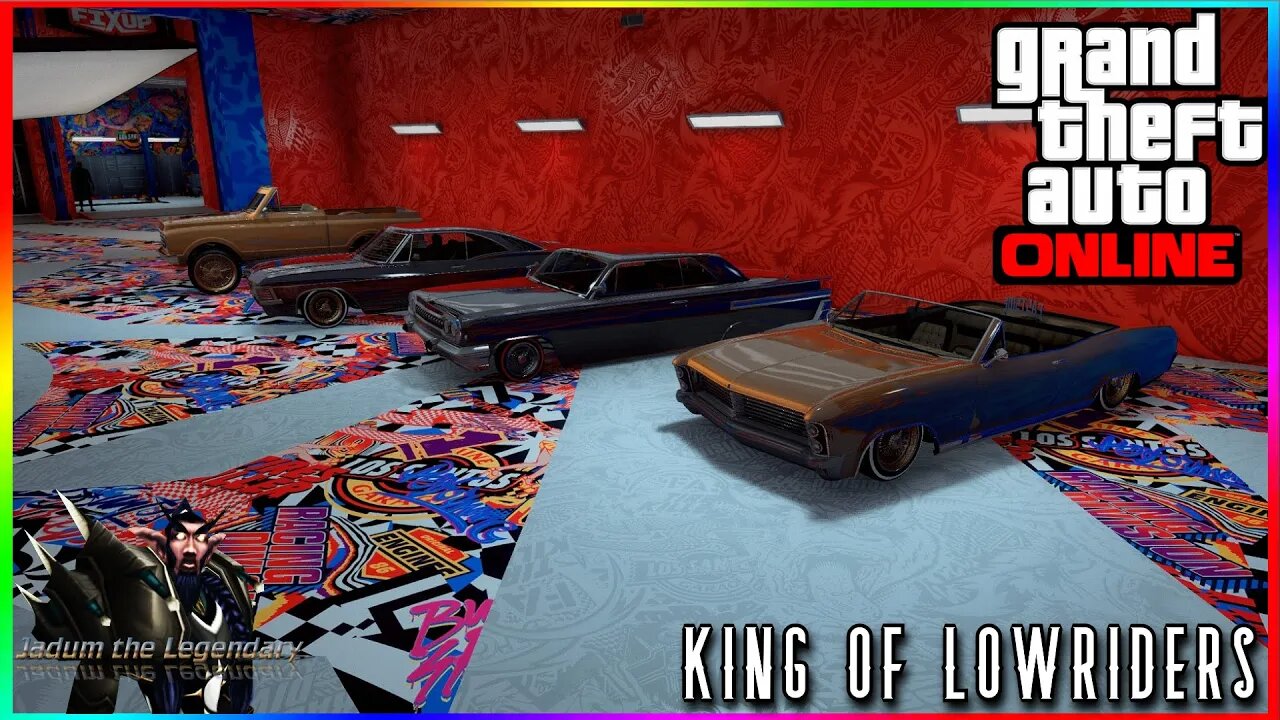 Greatest Lowrider garage in all of GTA Online | GTA V Online 30+ Lowriders