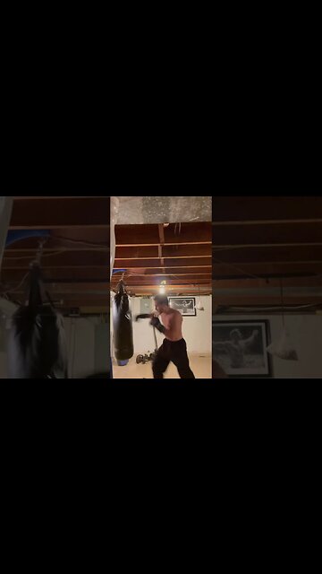 Karate Time in the basement