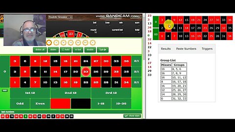 Tracking single streets on roulette with tracker.potads.uk .. Part 1 for the high rollers