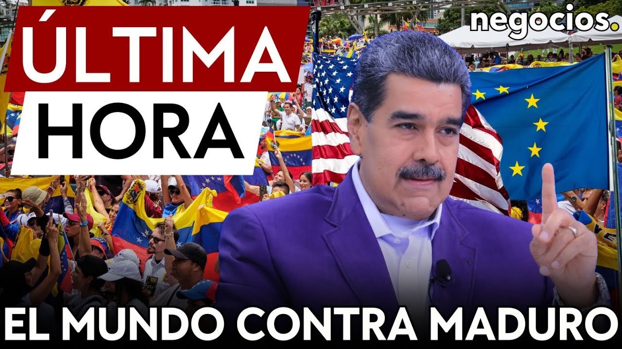 ÚLTIMA HORA | Protestas en todo el mundo contra Maduro: manifestaciones en más de 300 ciudades