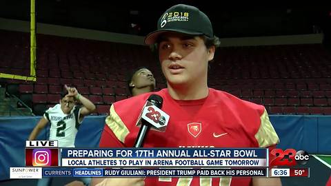 Players gear up for this year's All Star Bowl