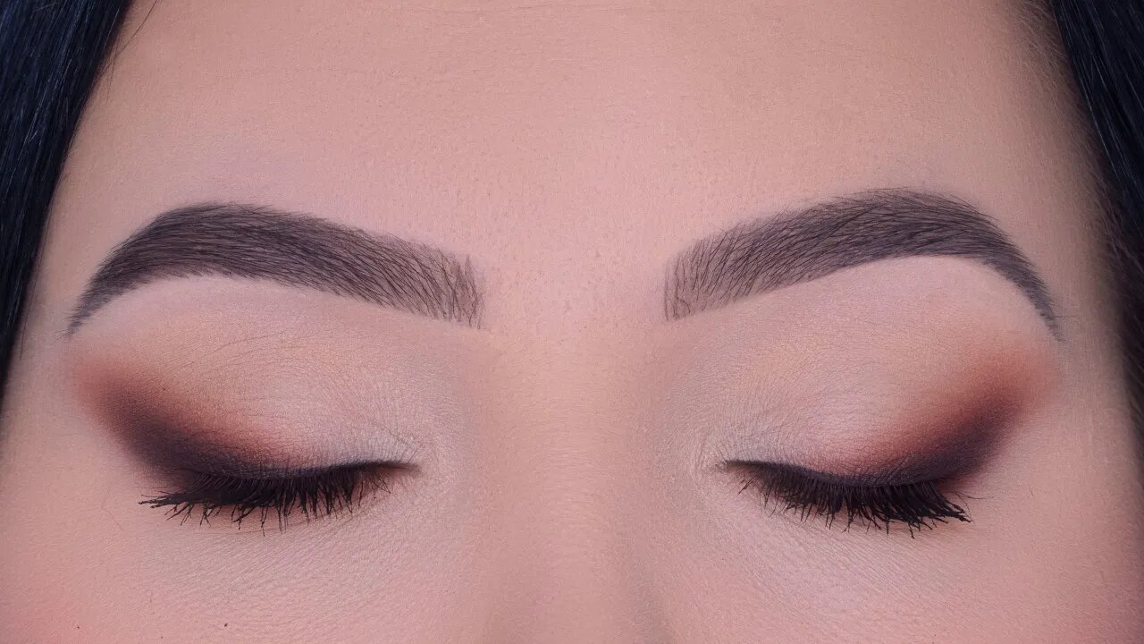 Brown Smokey Eyeshadow Tutorial for Hooded Eyes