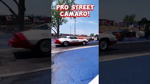Pro Street Camaro Getting Ready to Throw Down! #shorts