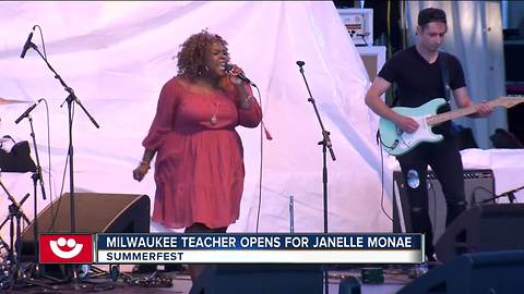 Teacher takes center stage at Summerfest