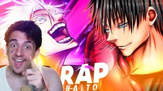 GOJO ATIVOU O ROTEIRO ROXO - Infinito | Fushiguro Toji vs Satoru Gojo (Jujutsu Kaisen) | Kaito REACT