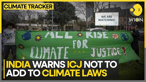 India Slams Developed Countries At ICJ Hearing | WION Climate Tracker | World News | WION