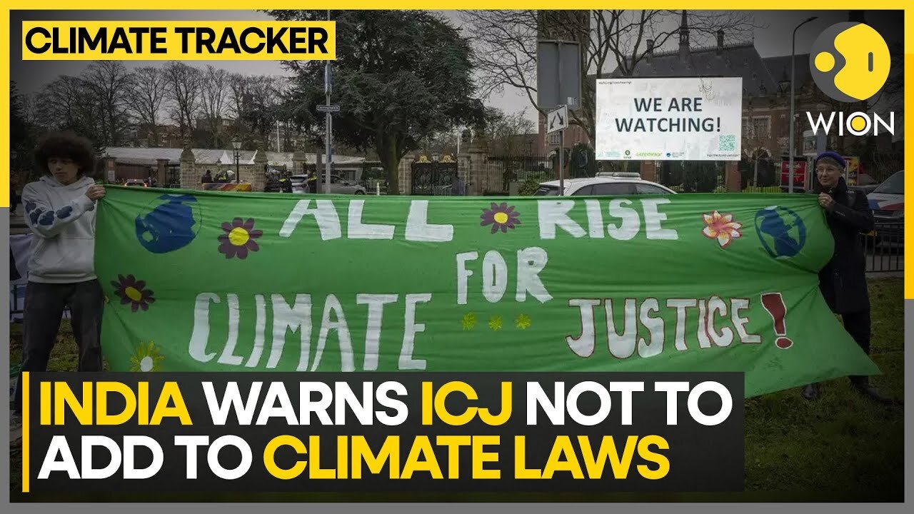 India Slams Developed Countries At ICJ Hearing | WION Climate Tracker | World News | WION