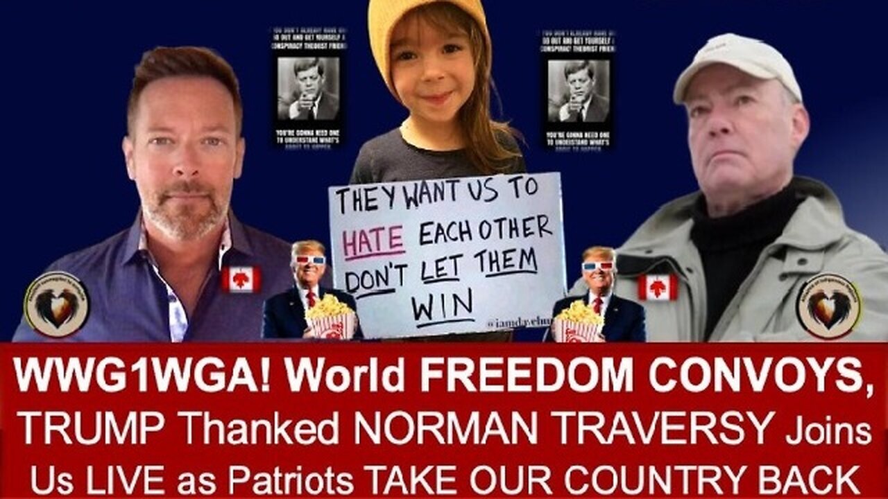 WWG1WGA - TRUMP Plan - World FREEDOM Convoys Roll On Deep State!