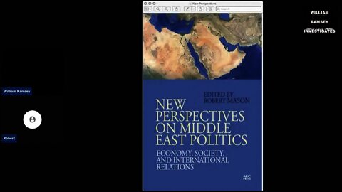 Dr. Robert Mason discusses his book New Perspectives on Middle East Politics: Economy, Society...