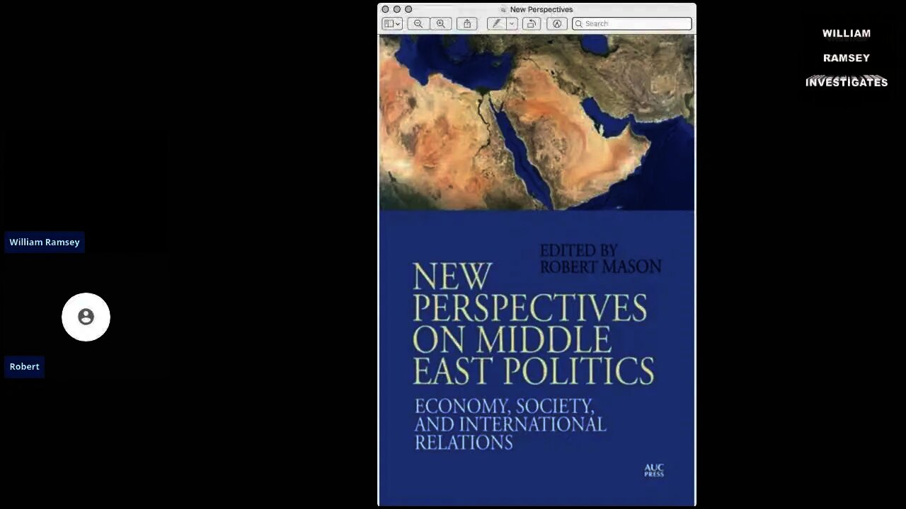 Dr. Robert Mason discusses his book New Perspectives on Middle East Politics: Economy, Society...