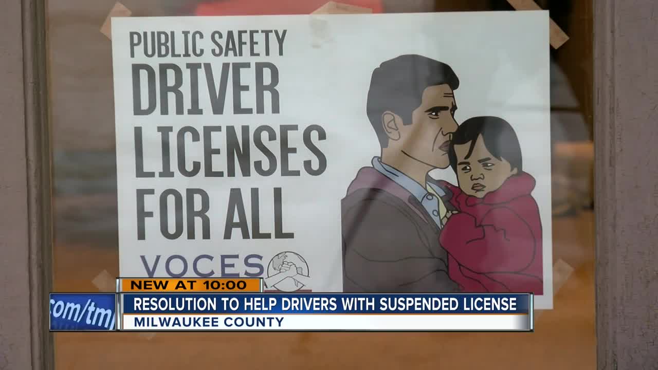 Wisconsin drivers could get back suspended licenses without paying