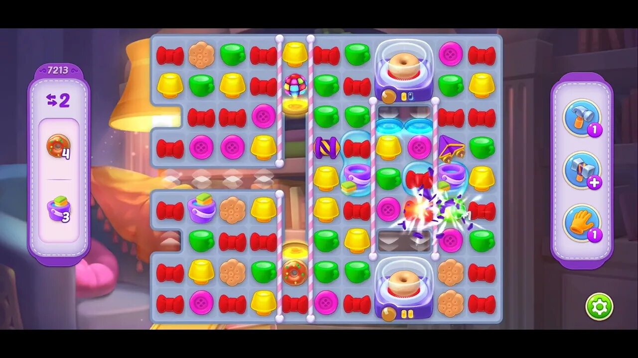 Playrix Homescapes Gameplay Walkthrough Level 7213