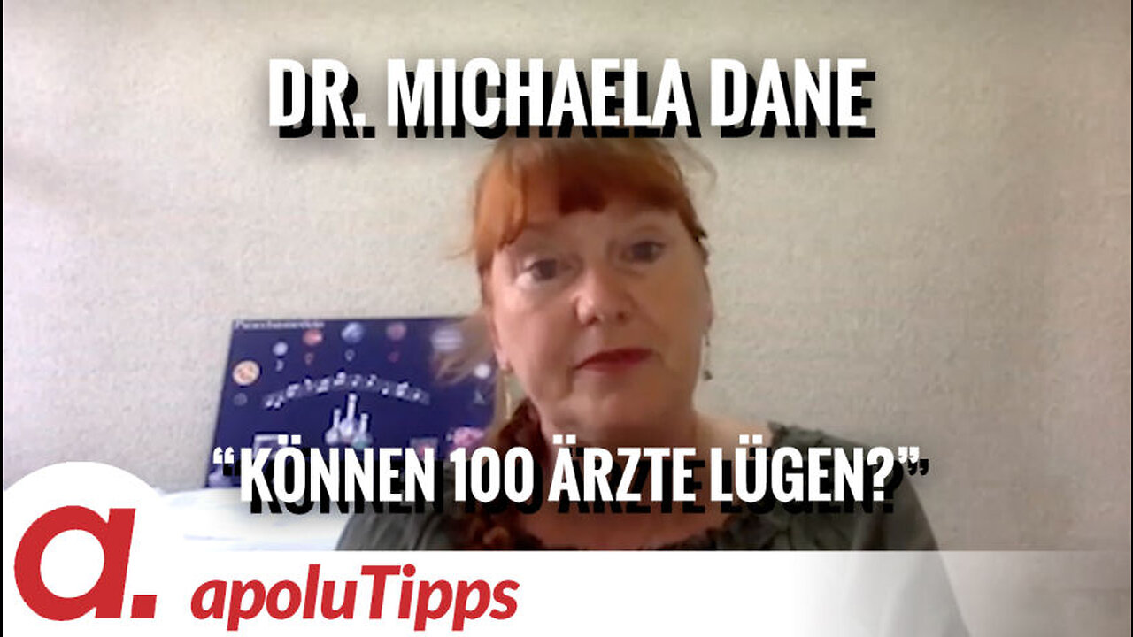 Interview mit Dr. Michaela Dane – “Können 100 Ärzte lügen?”