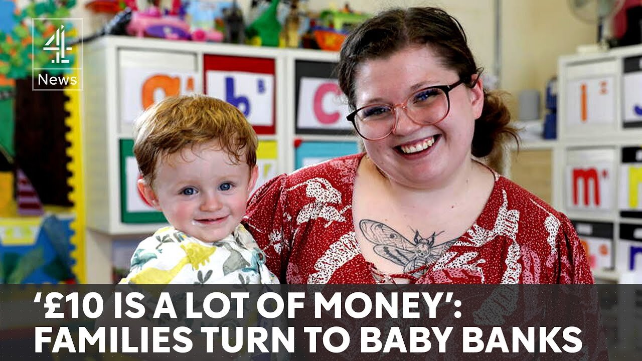 Big rise in families using 'baby banks' for essentials|News Empire ✅