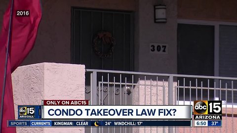 Condo takeover law fix?