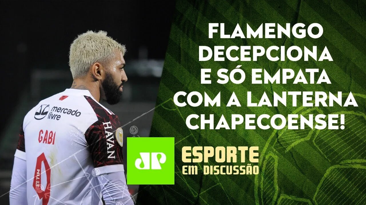 Flamengo JOGA MAL DE NOVO, RECLAMA da arbitragem e PREOCUPA! | ESPORTE EM DISCUSSÃO