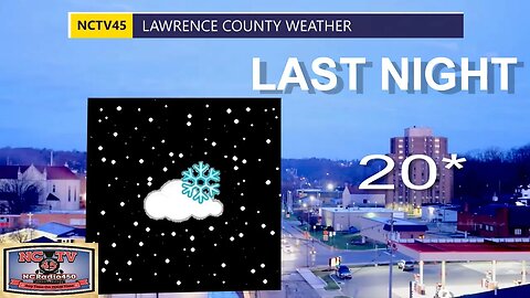 NCTV45 LAWRENCE COUNTY 45 WEATHER TUESDAY NOV 28 2023