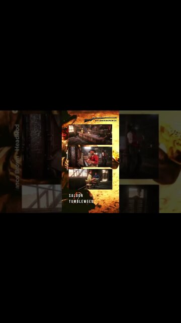 SALOON - TUMBLEWEED - #reddeadonline #rdr2online