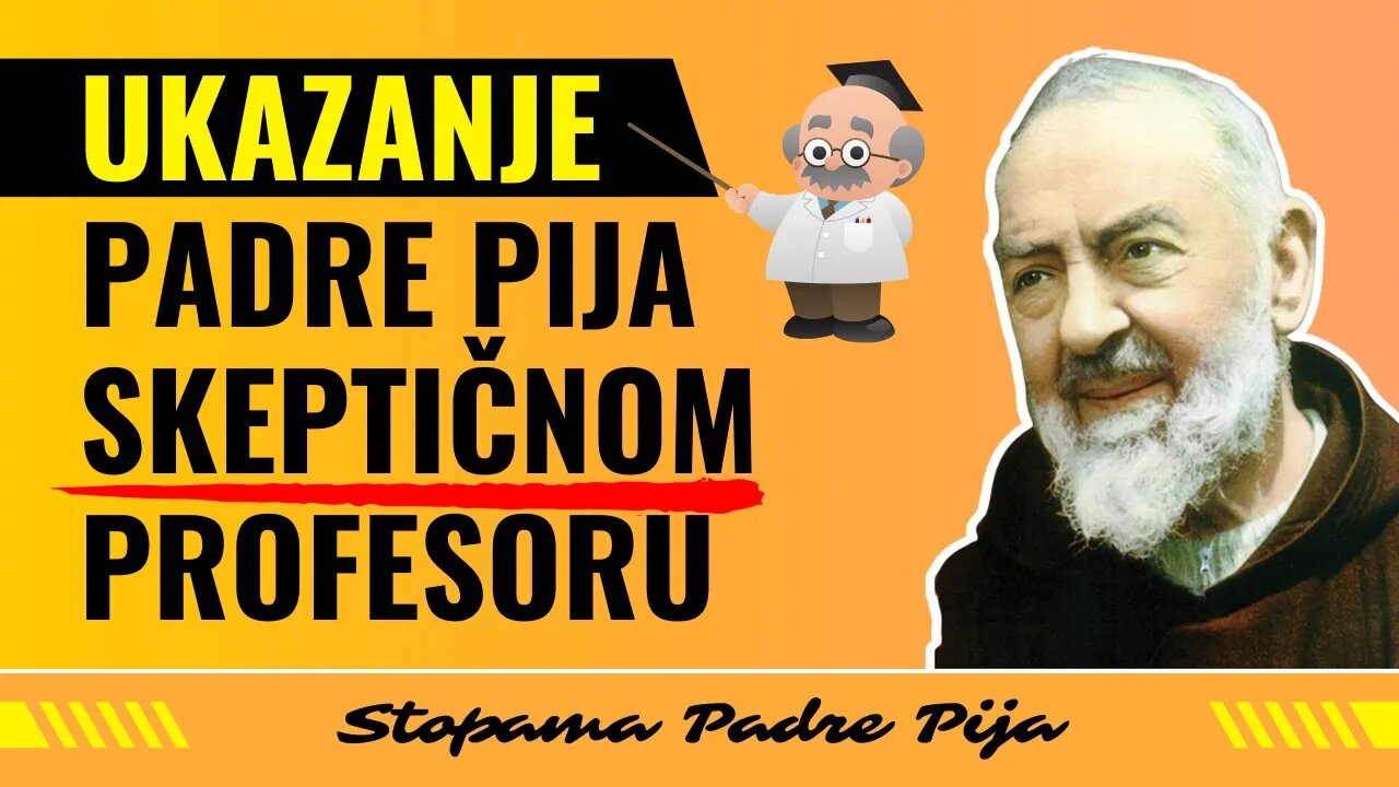 Ukazanje padre Pija skeptičnom profesoru