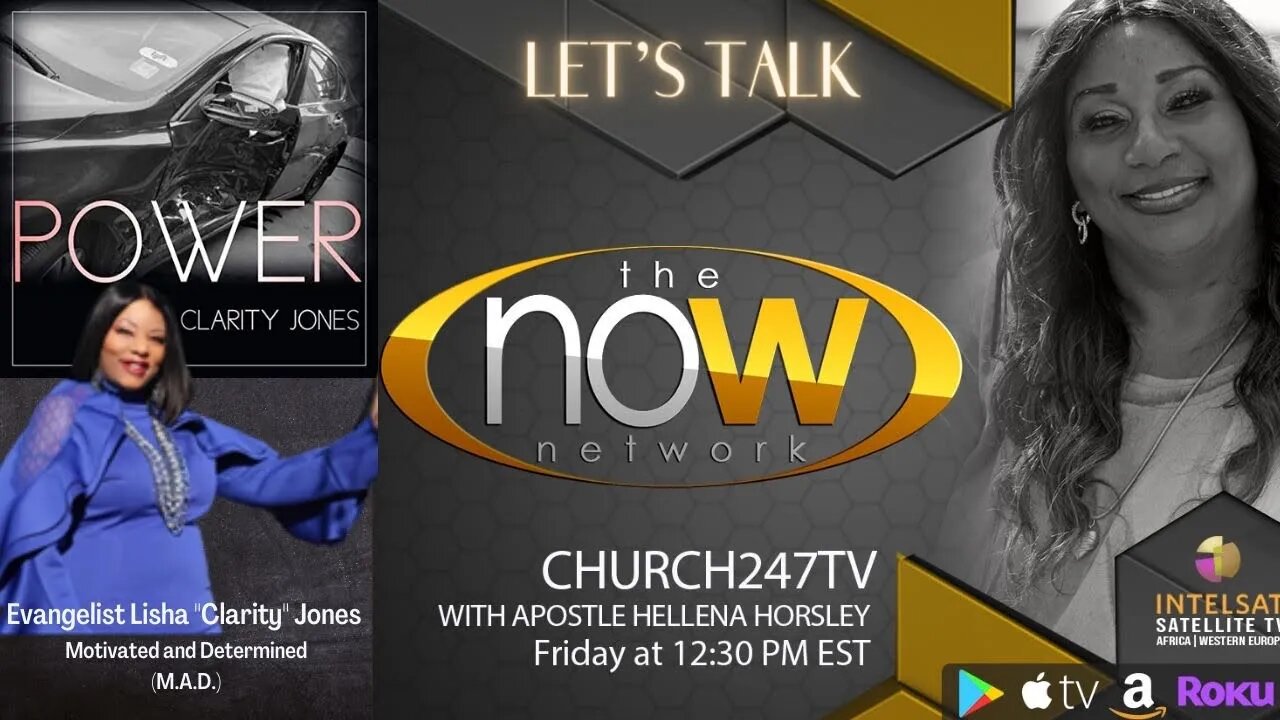 2022 Oct 14 | Let's Talk: Lisha "Clarity" Jones | Church 247 TV