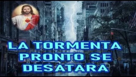 LA TORMENTA PRONTO SE DESATARA - JESUCRISTO REY A MIRIAM CORSINI