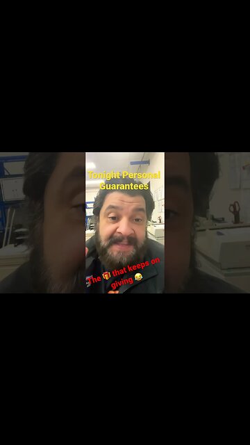 Amico personal Guarantee’s 😮