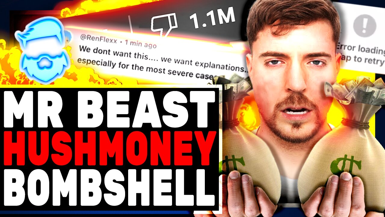 Mr Beast Hush Money BOMBSHELL & Viewers DEMAND Video Apology As New Video DISLIKED Into Oblivion!