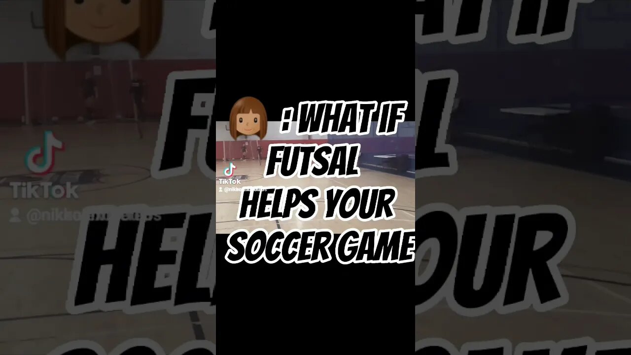 What if futsal helps your soccer game.fdpfutsal.com #futsal #njfutsal#njfutsaltraining