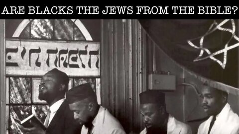 SANG REACTS: BLACKS ARE NOT THE JEWS FROM THE BIBLE