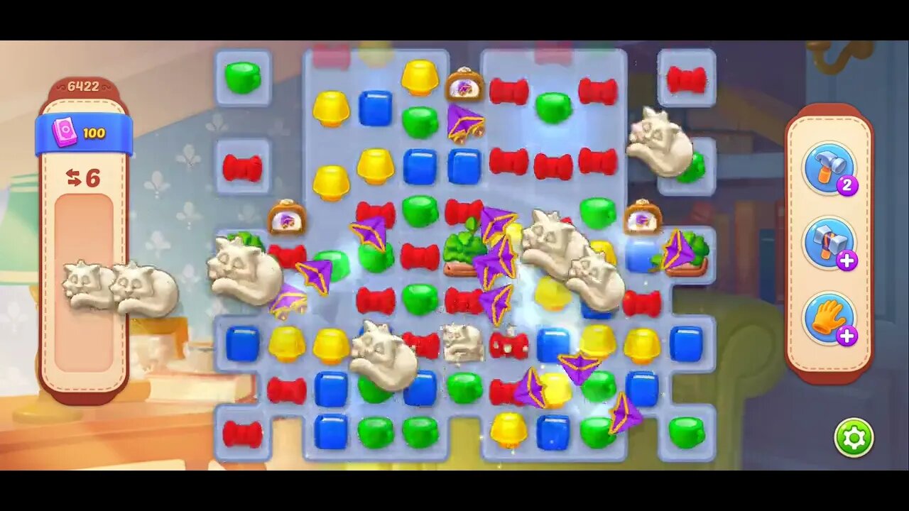 Playrix Homescapes Gameplay Walkthrough Level 6422