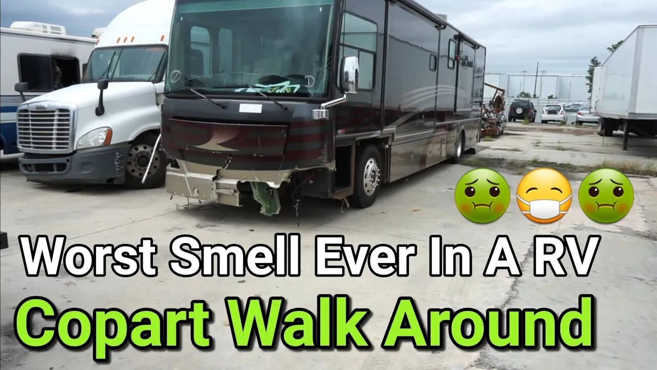 Copart Walk Around, RV's Nasty and Clean, Toyota Tacoma