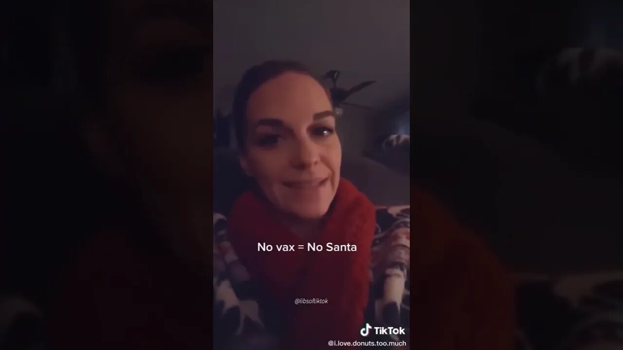 Evil Mom Says No Vax No Santa!