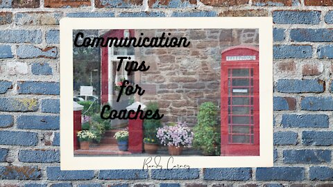 Communication Tips for Coaches