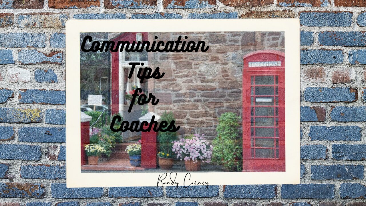 Communication Tips for Coaches